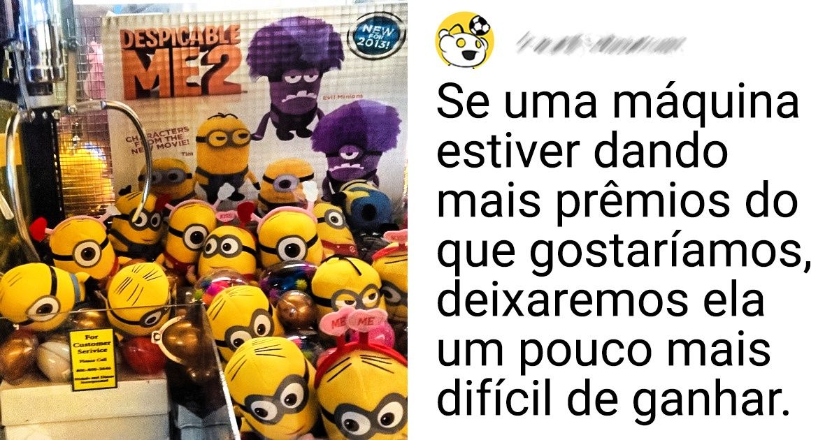 Revelamos por que é tão difícil pegar um brinquedo na máquina de garra