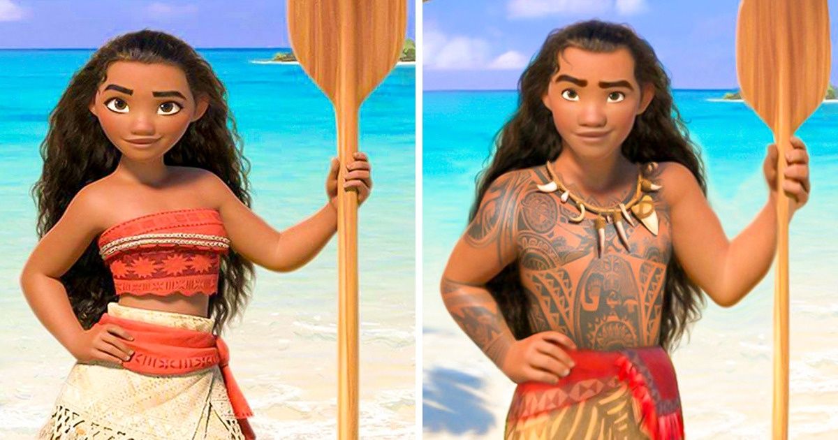 Como seriam 15 de nossos personagens favoritos da Disney se eles tivessem o gênero trocado Como seriam 15 de nossos personagens favoritos da Disney se eles tivessem o gênero trocado