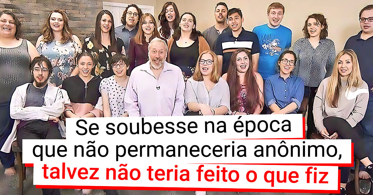 Ator de Hollywood descobre aos 57 anos que tem mais de 20 filhos Ator de Hollywood descobre aos 57 anos que tem mais de 20 filhos