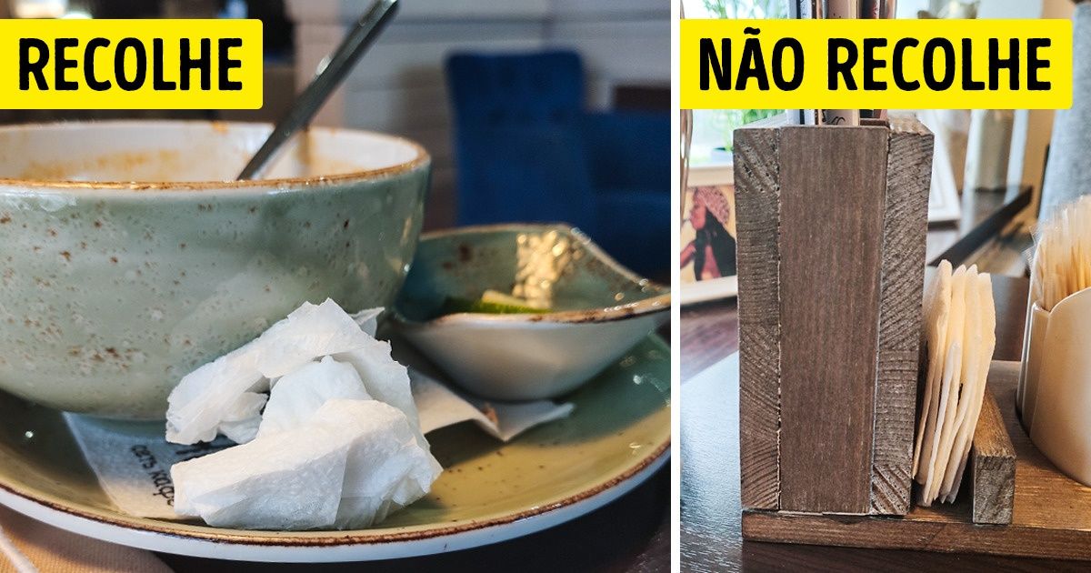 10 Coisas que podem deixar o seu garçom bastante irritado