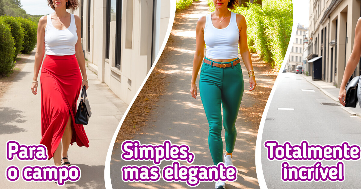 8 Maneiras de transformar uma regata simples em looks deslumbrantes e cheios de estilo 8 Maneiras de transformar uma regata simples em looks deslumbrantes e cheios de estilo