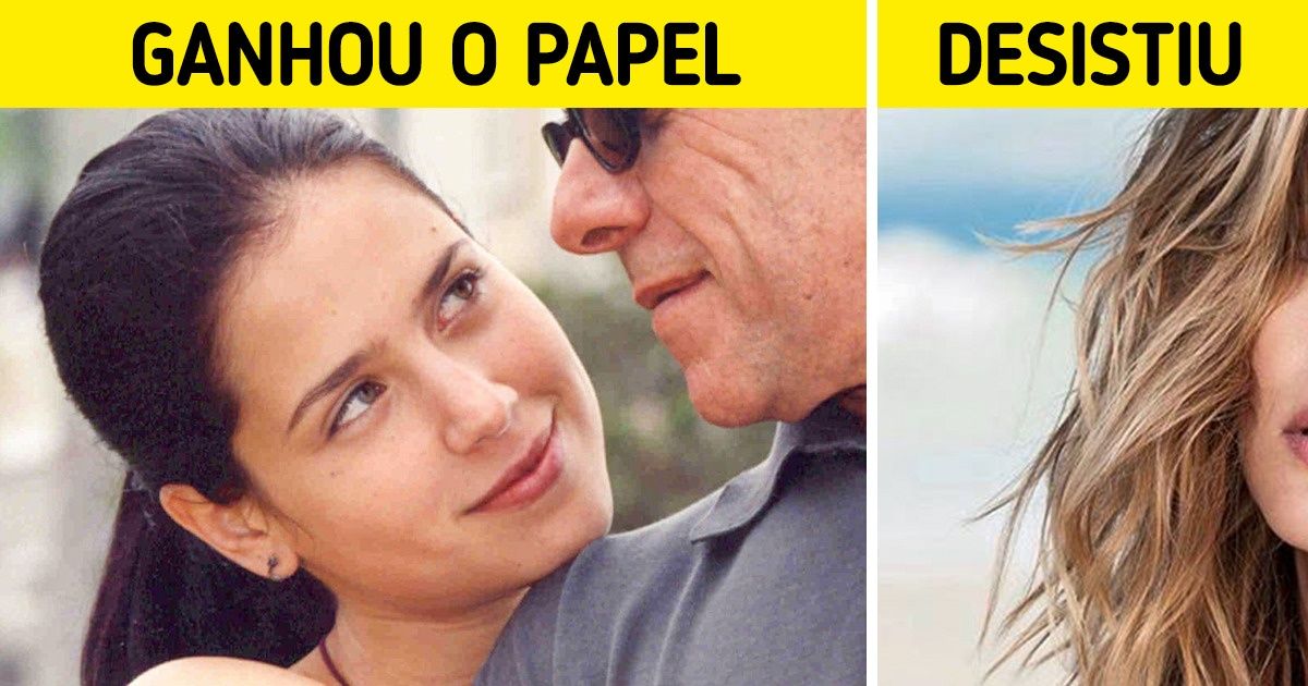 10 Papéis marcantes de novelas que, por pouco, poderiam ter sido de outros atores 10 Papéis marcantes de novelas que, por pouco, poderiam ter sido de outros atores