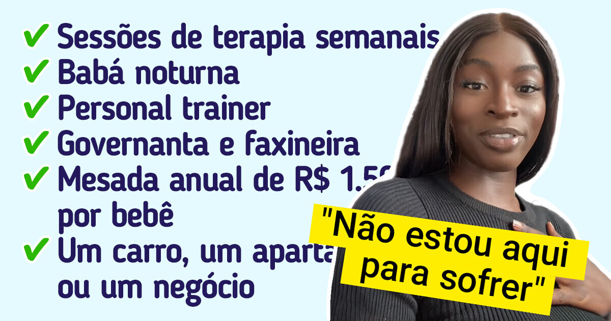Lista de exigências para engravidar chocou a internet: “Mulheres assim não deviam ser mães”