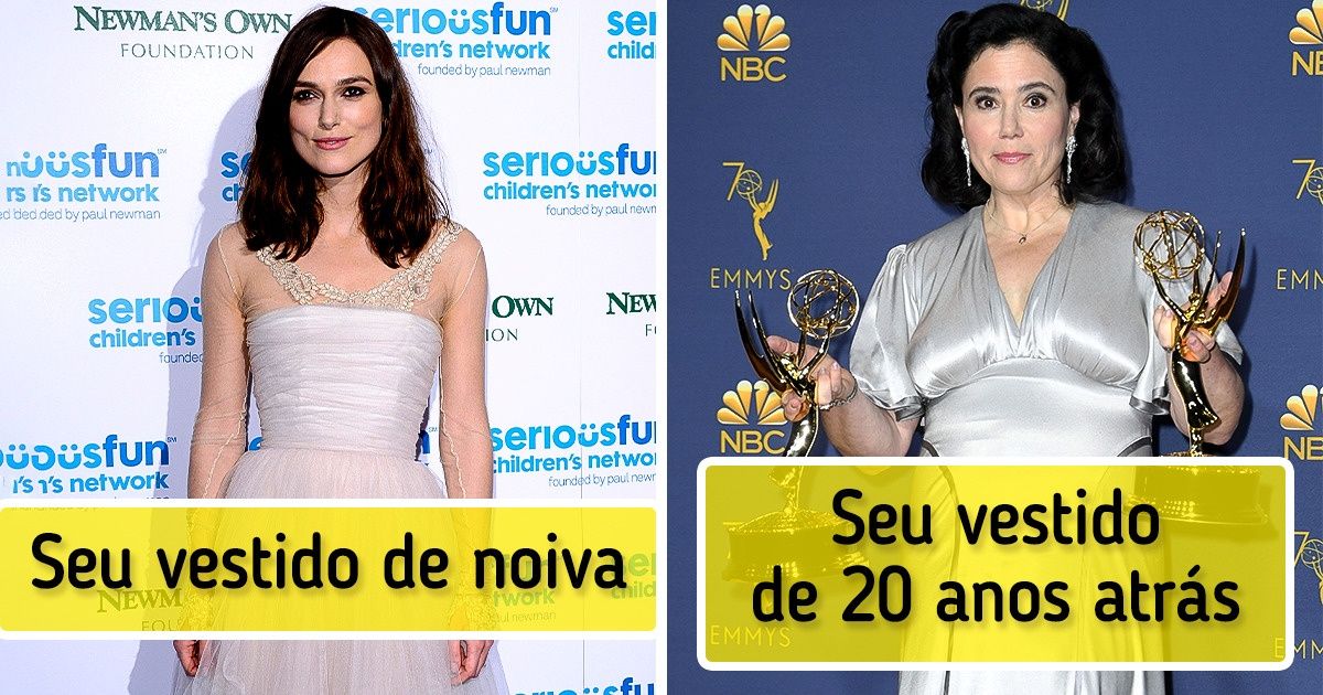11 Famosas que chamaram atenção no tapete vermelho porque usaram vestidos de noiva em vez de vestidos de gala
