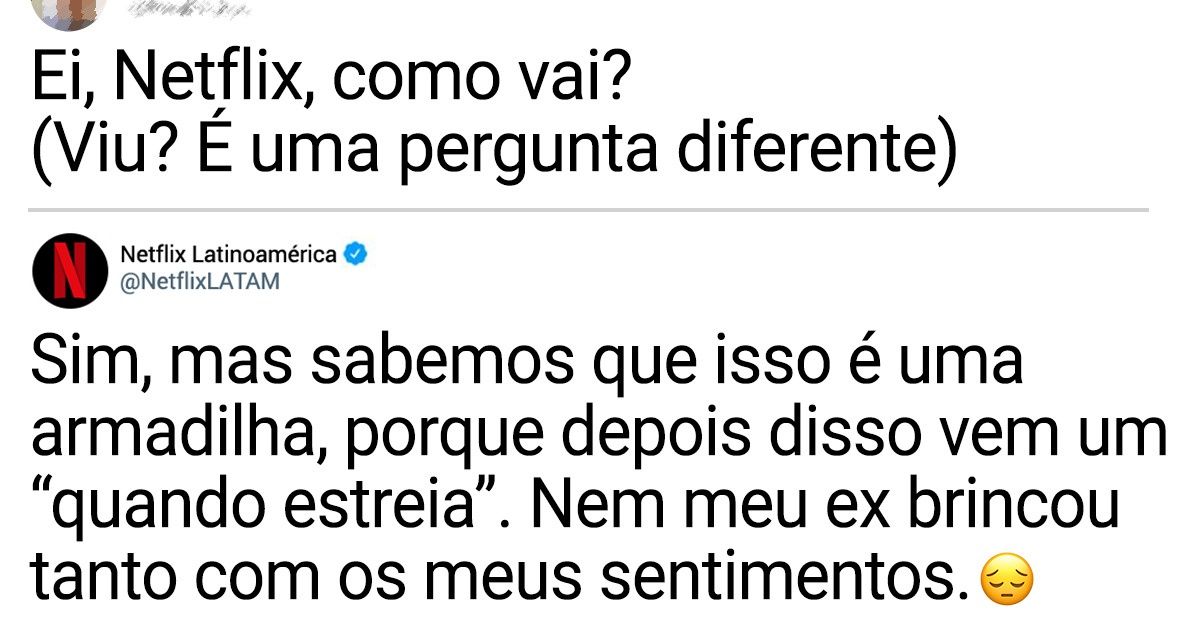 20 Tuítes divertidos do perfil da Netflix América Latina que revelam um ótimo senso de humor