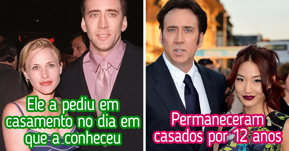 “Vou acertar desta vez”: Nicolas Cage se separou quatro vezes, mas não desistiu de encontrar seu amor