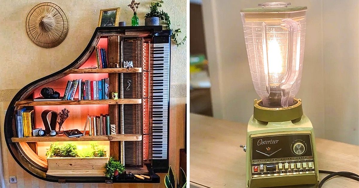 19 Pessoas que acharam outra maneira de reutilizar o que já tinham em suas casas 19 Pessoas que acharam outra maneira de reutilizar o que já tinham em suas casas
