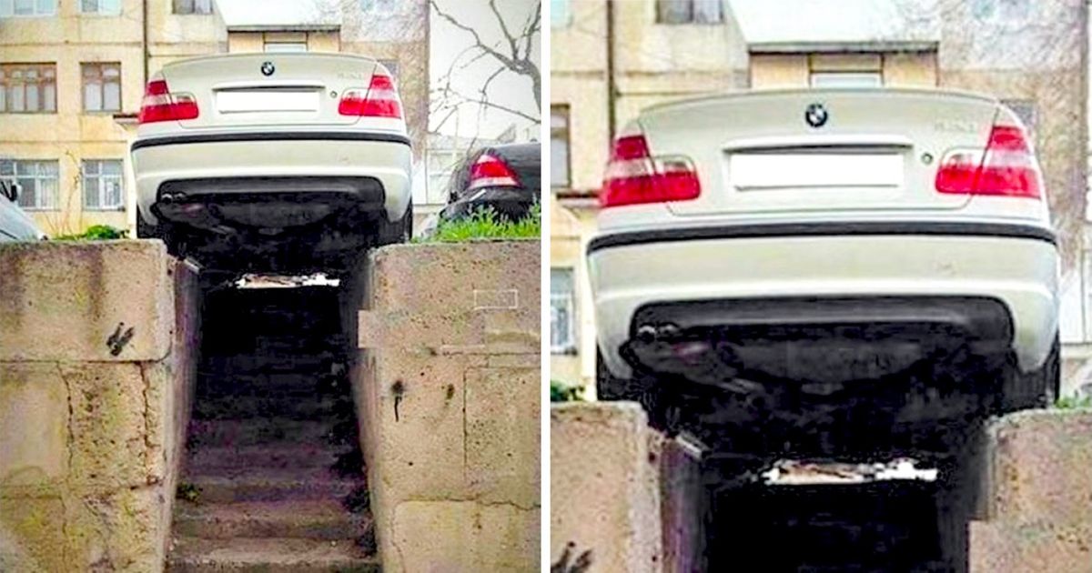 Estas imagens provam que em algum lugar do universo existem cursos de estacionamento alternativo