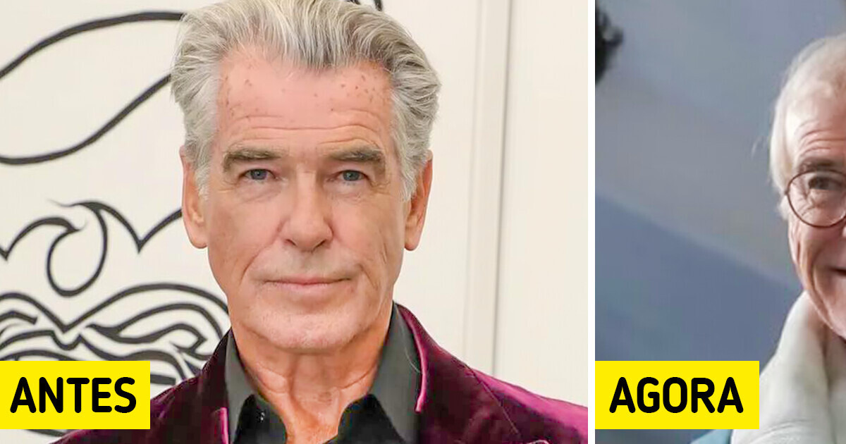 Pierce Brosnan estreia com um novo visual, deixando fãs boquiabertos