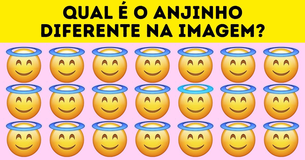 Descubra o emoji divergente nestas 16 imagens e prove que é um bom observador Descubra o emoji divergente nestas 16 imagens e prove que é um bom observador