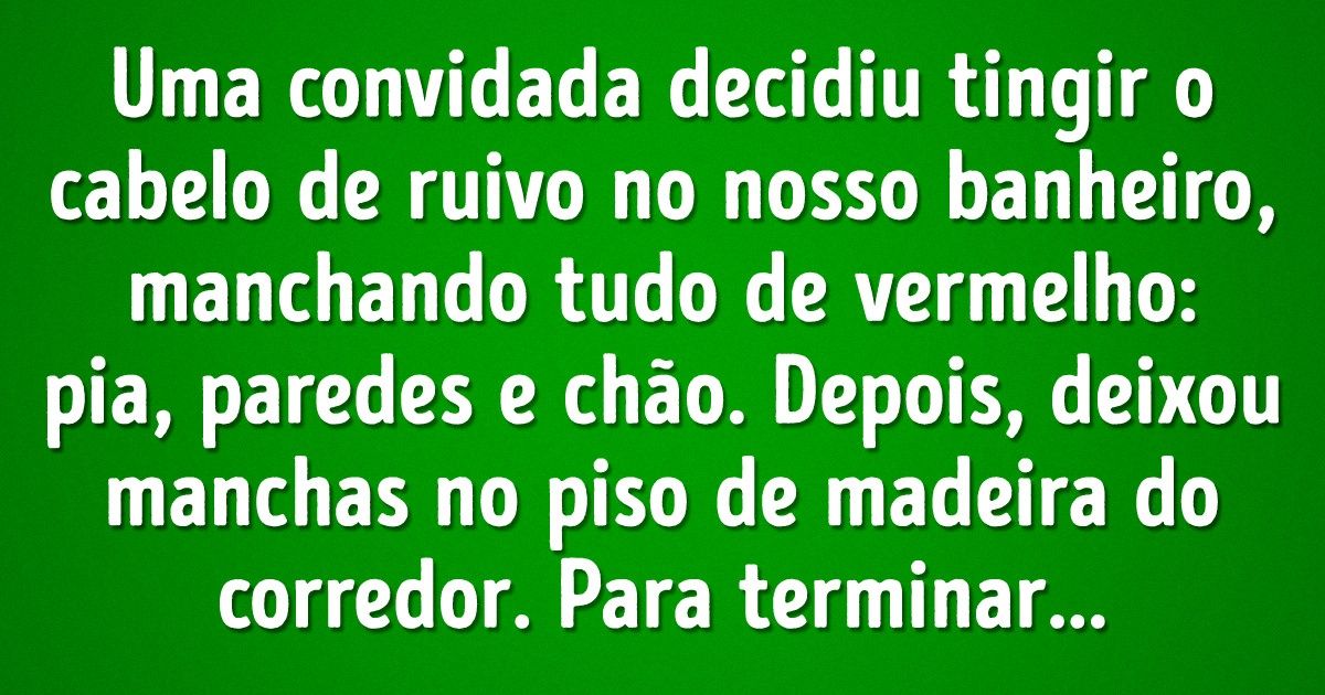 16 Convidados que não têm a menor noção do que é respeito
