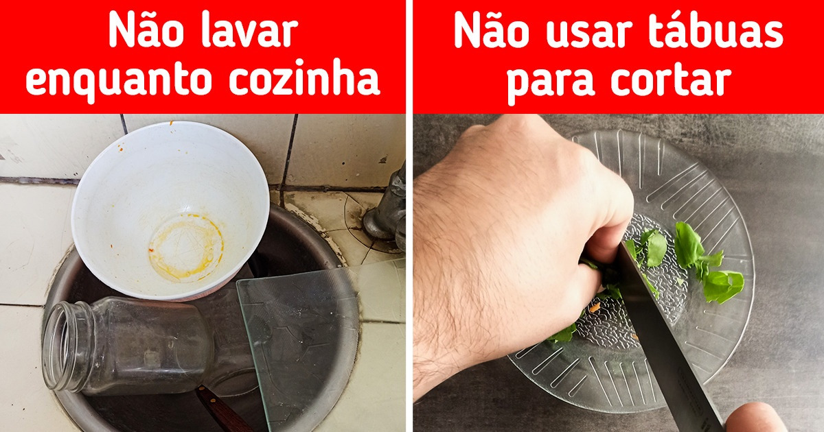 20+ Internautas compartilham dicas de como evitar os típicos erros ao cozinhar