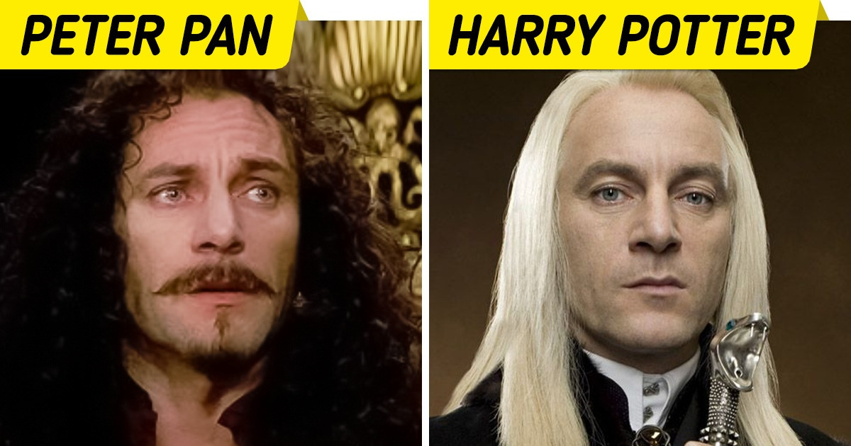 15 Pares de personagens que foram interpretados pelo mesmo ator e muitos não notaram