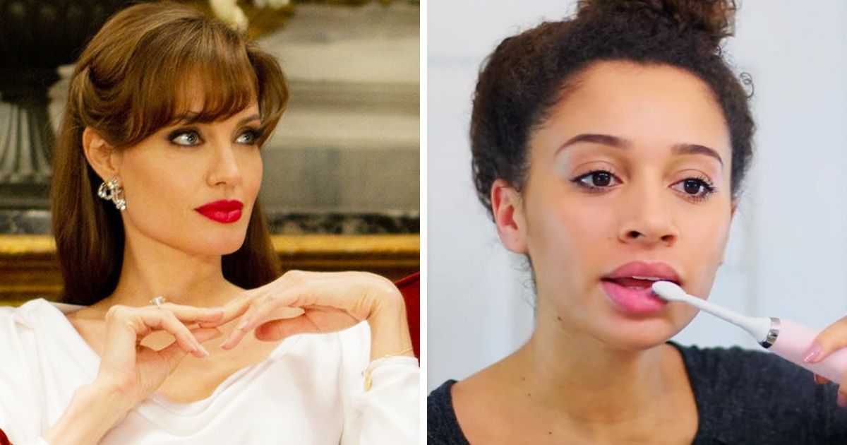 Como ter lábios como os da Angelina Jolie sem cirurgia nem maquiagem Como ter lábios como os da Angelina Jolie sem cirurgia nem maquiagem