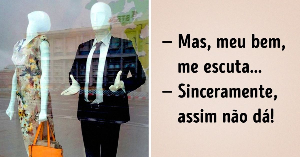 Manequins que jamais passariam despercebidos