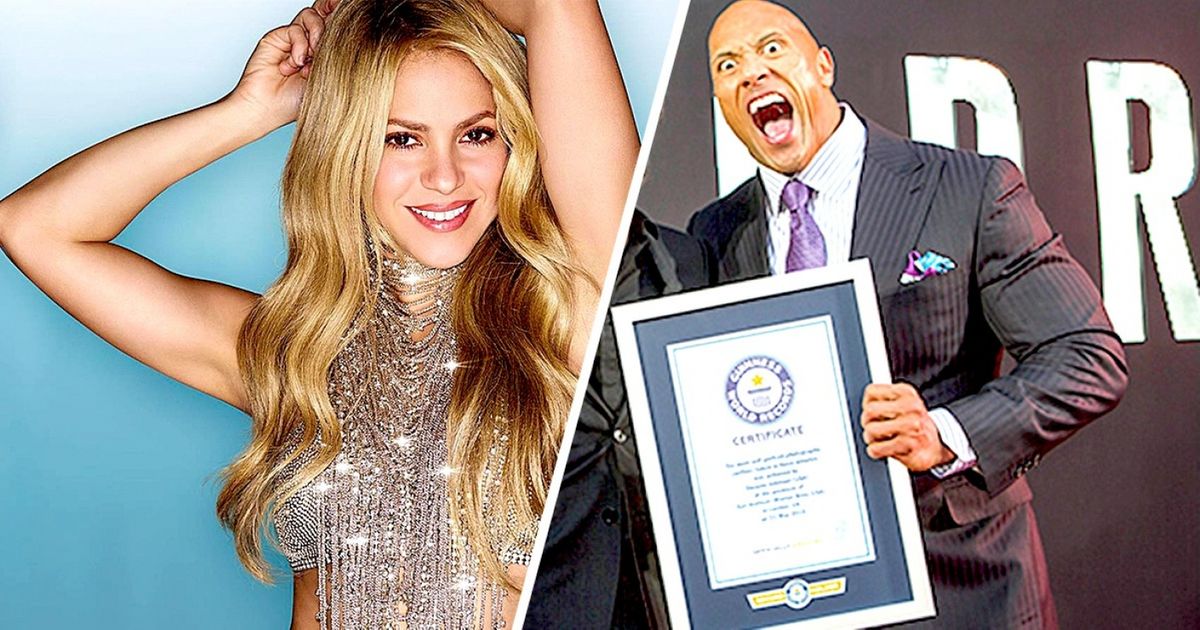 8 Famosos que estão no Guinness e você nem sabia