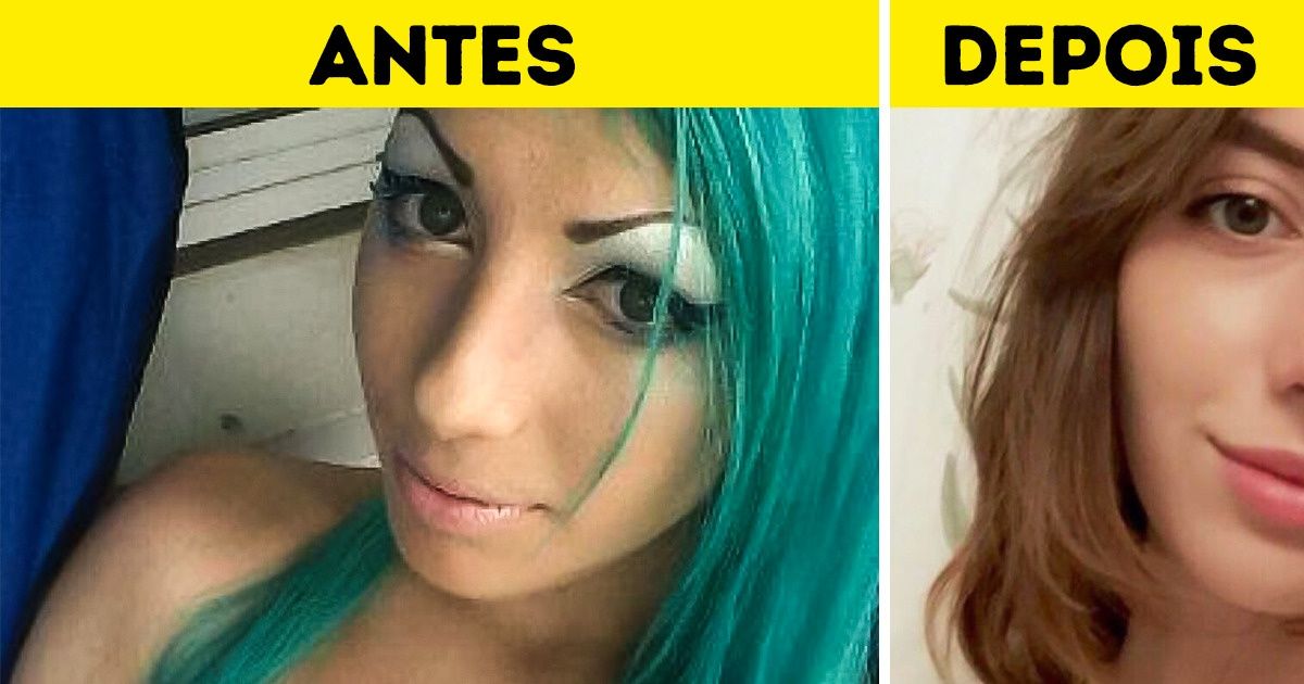 20+ Pessoas que decidiram mudar apenas um detalhe em sua aparência e se transformaram completamente (nova seleção)