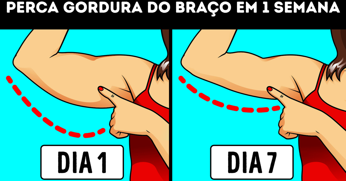 Como perder gordura dos braços em 7 dias: dê adeus aos braços flácidos! Como perder gordura dos braços em 7 dias: dê adeus aos braços flácidos!