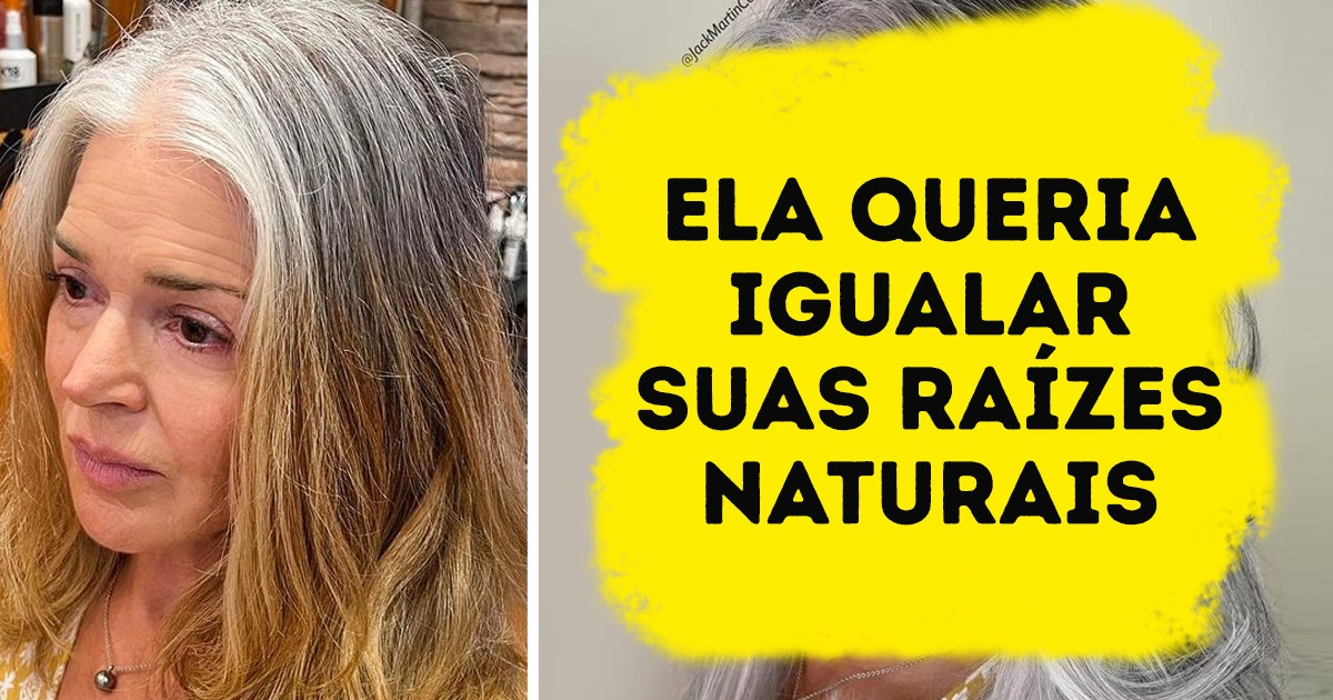 20+ Mulheres que conseguiram empoderar seu cabelo grisalho, após passarem pelo colorista Jack Martin