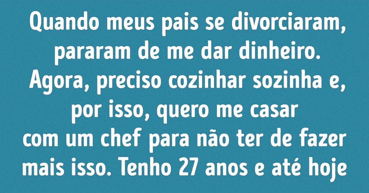 Cresci em uma família rica e quero contar a realidade sobre nascer em “berço de ouro”