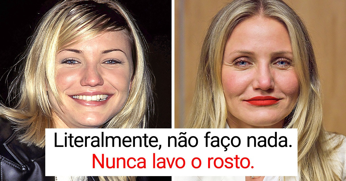 Cameron Diaz está chegando linda aos 50, e os sinais do envelhecimento são hoje suas menores preocupações Cameron Diaz está chegando linda aos 50, e os sinais do envelhecimento são hoje suas menores preocupações