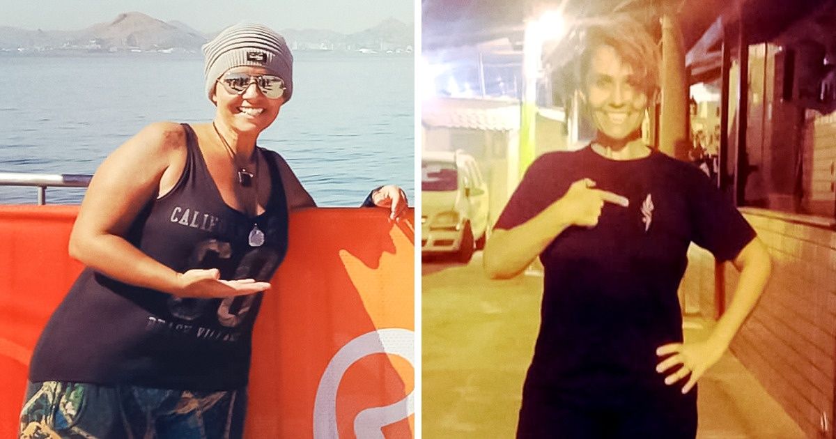 Ela encontrou na zumba uma motivação e perdeu 80 kg dançando Ela encontrou na zumba uma motivação e perdeu 80 kg dançando