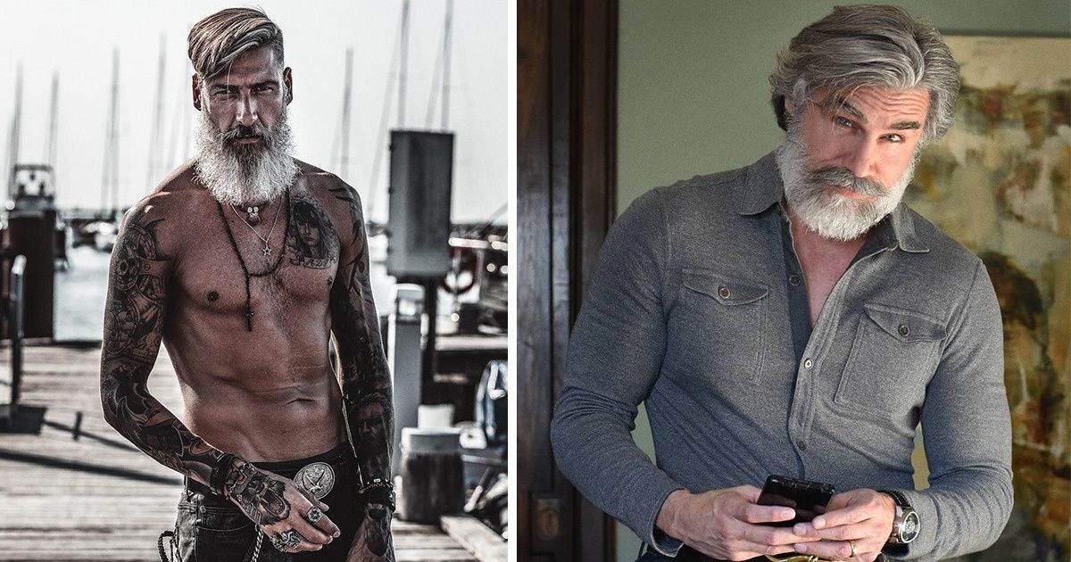 20+ Homens que sabem como ficar mais charmosos com a idade