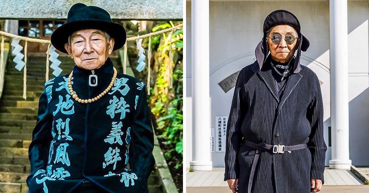 Neto veste avô de 84 anos com suas roupas e o transforma em uma celebridade fashion no Instagram Neto veste avô de 84 anos com suas roupas e o transforma em uma celebridade fashion no Instagram