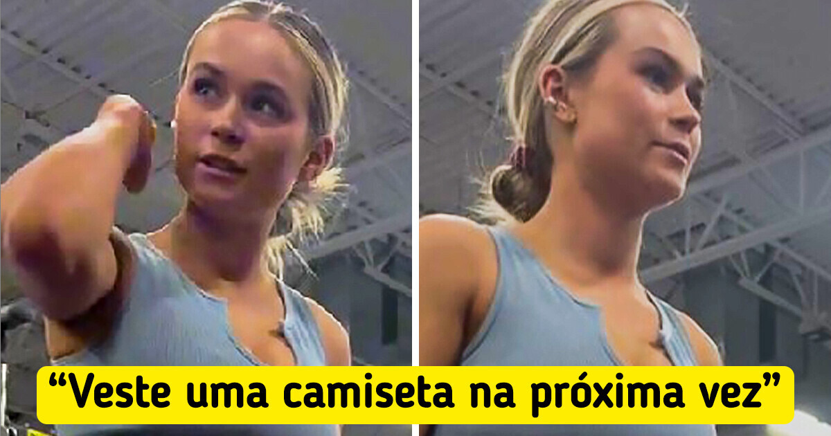 Mãe fitness é flagrada e criticada pelas roupas que usou na academia Mãe fitness é flagrada e criticada pelas roupas que usou na academia