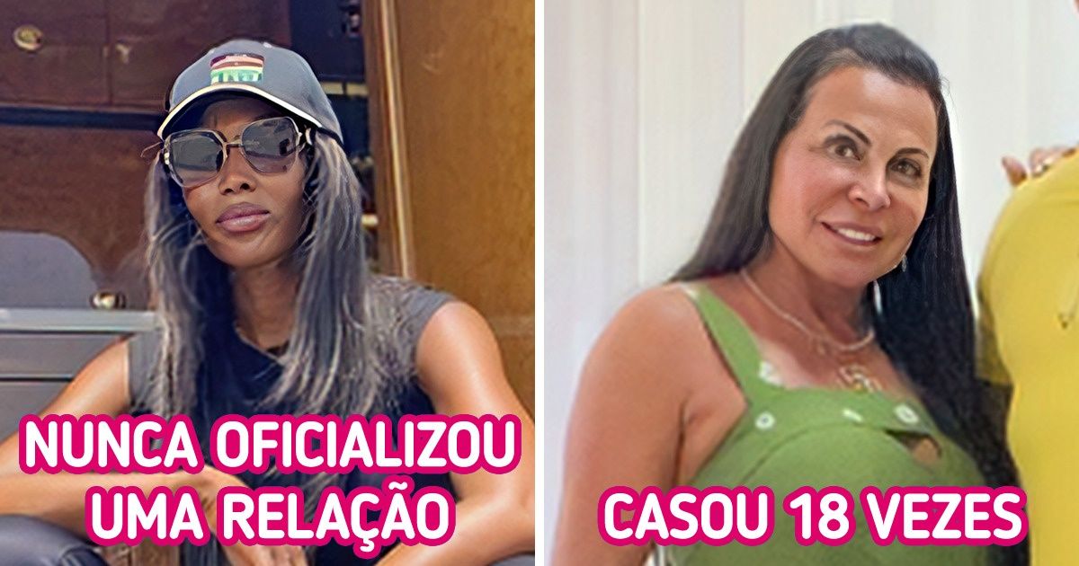 18 Famosas que escolheram ser felizes sem se importar com os julgamentos alheios