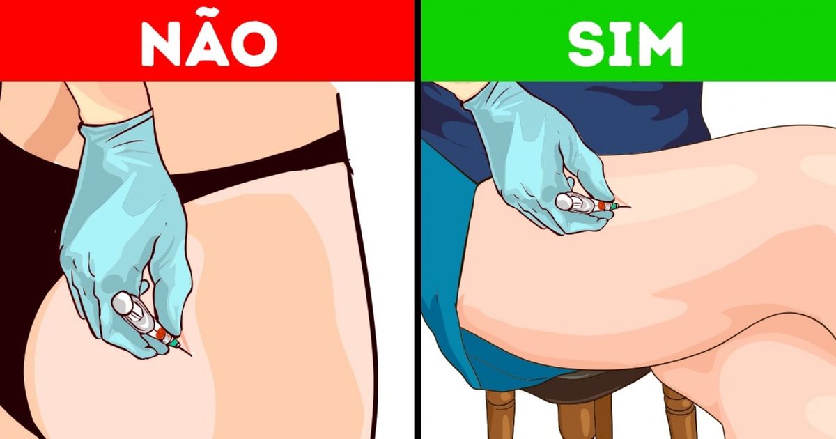 Como aplicar uma injeção corretamente