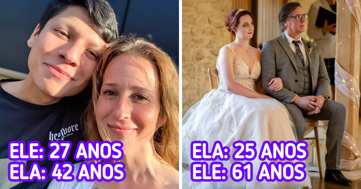 19 Pessoas que encontraram sua alma gêmea em alguém mais velho