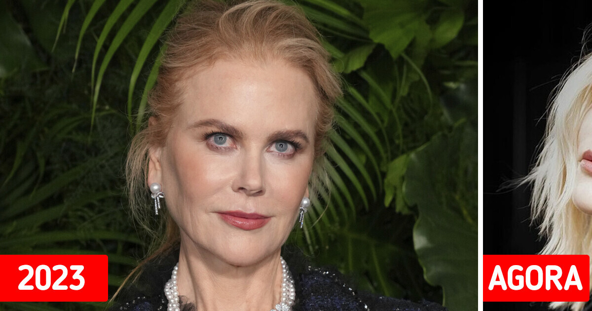 “Com mais de 60 anos e tentando parecer ter 30”, novo estilo arrojado de Nicole Kidman é considerado inadequado para sua idade “Com mais de 60 anos e tentando parecer ter 30”, novo estilo arrojado de Nicole Kidman é considerado inadequado para sua idade
