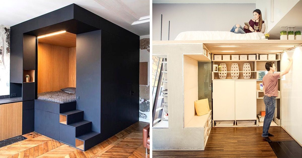 17 Ideias incríveis para economizar espaço em apartamentos pequenos