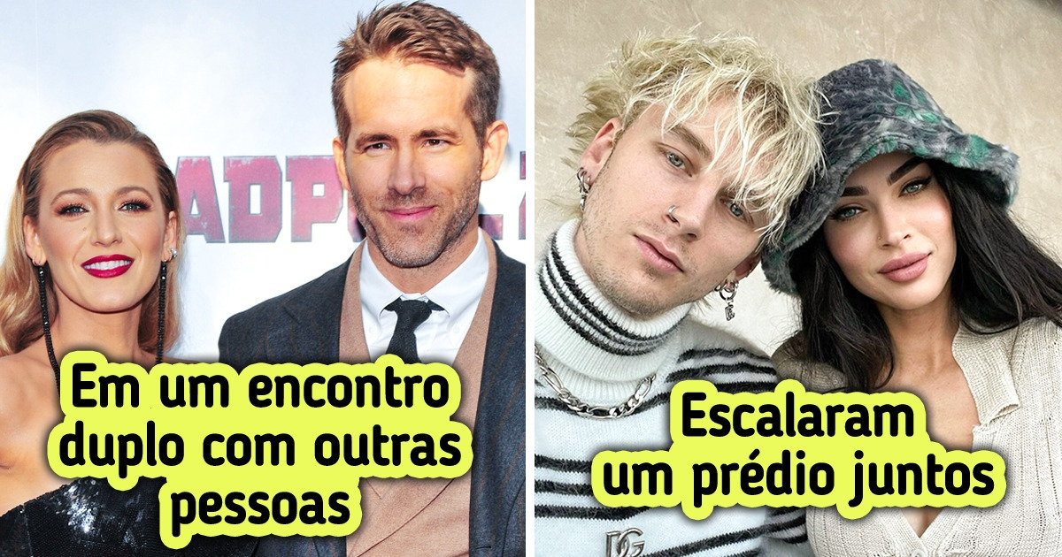 12 Casais famosos compartilharam as histórias do seu primeiro encontro e provaram que o amor pode surgir em qualquer lugar