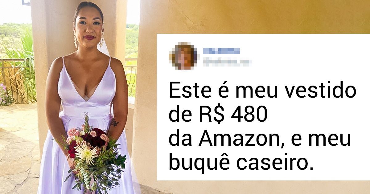 20+ Mulheres mostram seus vestidos de noiva (e eles não custaram uma fortuna)