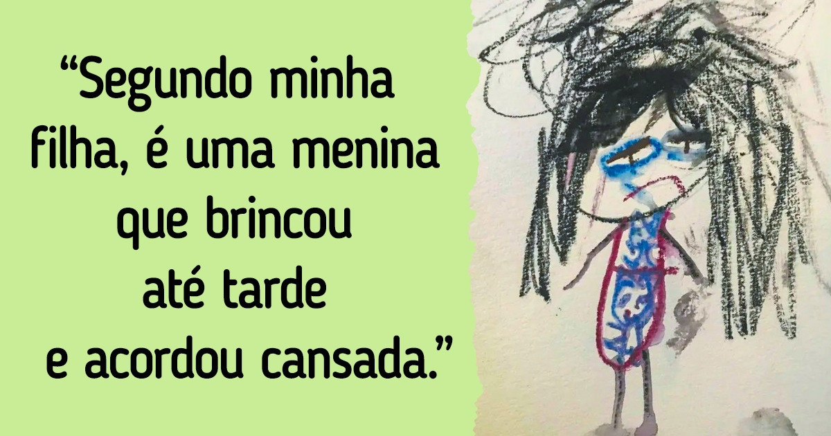 18 Pequenos artistas que divertiram os adultos com seus desenhos