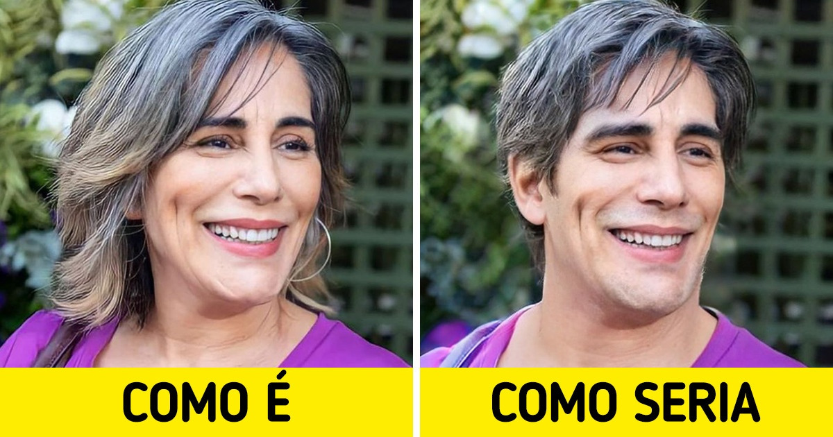 Imaginamos estas 21 artistas em versão masculina e concluímos que continuariam belas e simpáticas Imaginamos estas 21 artistas em versão masculina e concluímos que continuariam belas e simpáticas