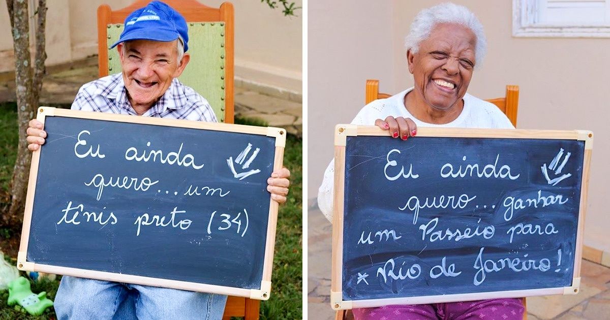 Projeto ajuda idosos a realizar sonhos simples mas que trazem muita felicidade Projeto ajuda idosos a realizar sonhos simples mas que trazem muita felicidade