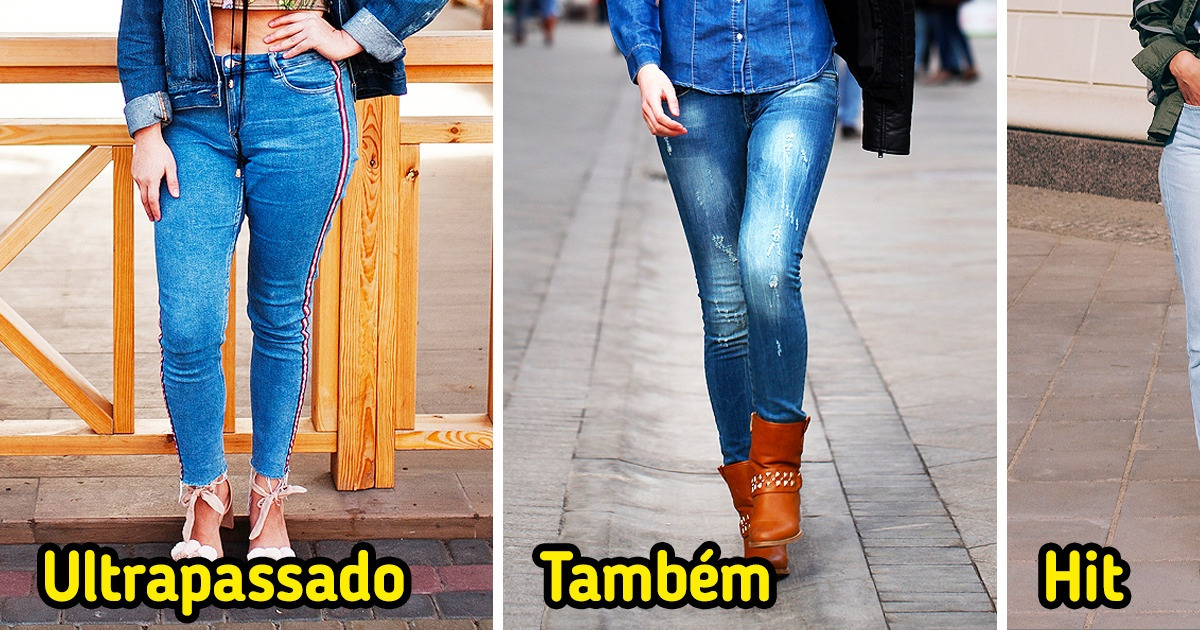 9 Estilos de calças e jeans que não caem bem em qualquer pessoa, mas ainda assim muitas os usam 9 Estilos de calças e jeans que não caem bem em qualquer pessoa, mas ainda assim muitas os usam