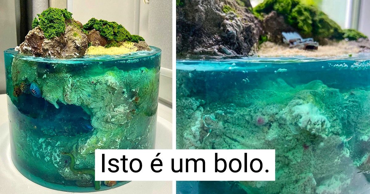 Uma mulher ucraniana cria obras-primas que fazem você pensar: “Espere, isto é um bolo?” Uma mulher ucraniana cria obras-primas que fazem você pensar: “Espere, isto é um bolo?”