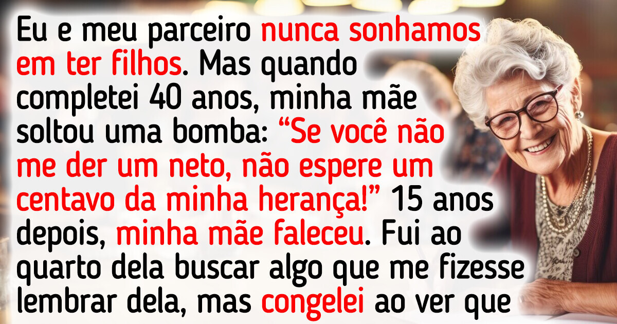 Fui forçada a ter uma filha aos 40, mas a verdade sobre a herança me destruiu Fui forçada a ter uma filha aos 40, mas a verdade sobre a herança me destruiu