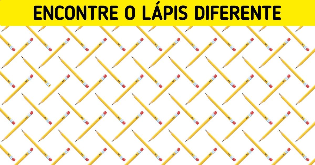 Teste: Tente encontrar o objeto diferente em 10 segundos e descubra se você tem olhos de lince Teste: Tente encontrar o objeto diferente em 10 segundos e descubra se você tem olhos de lince