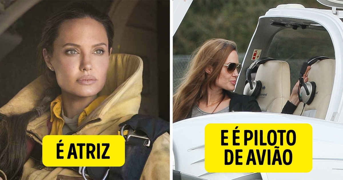10 Famosos com habilidades que outras pessoas também poderiam ter