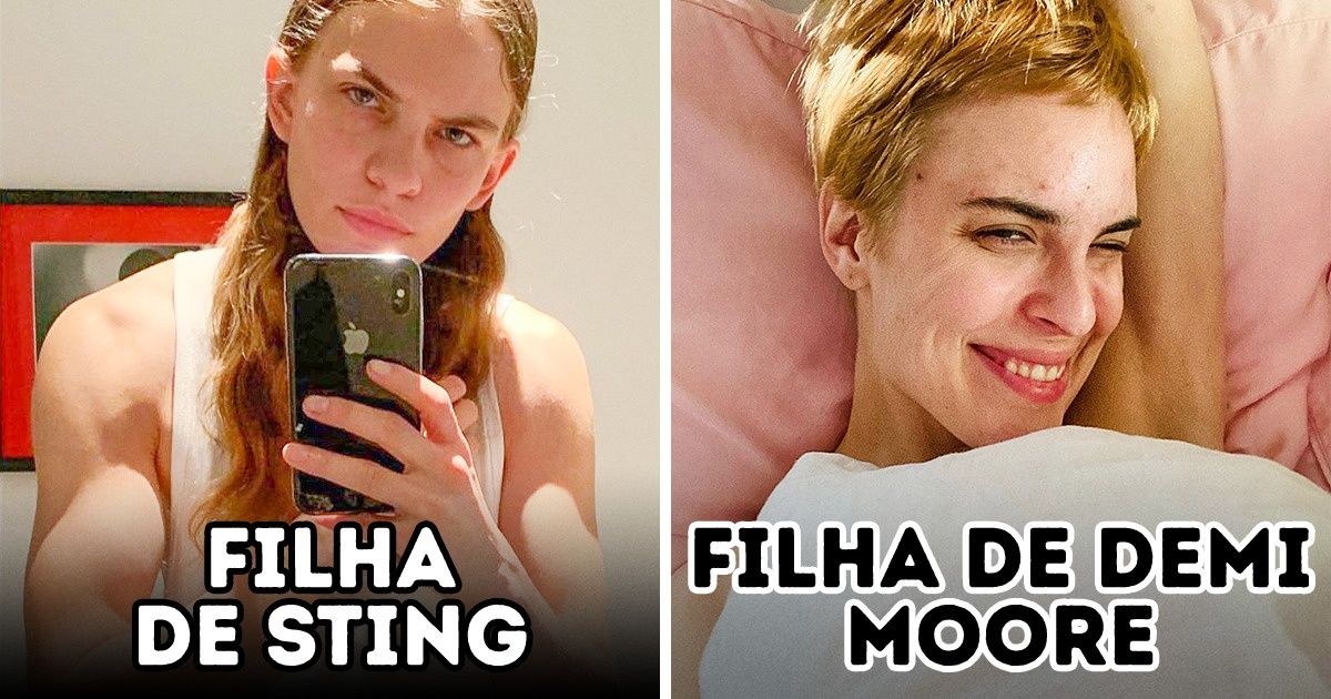 15 Filhos de celebridades que têm uma aparência bem diferente do padrão 15 Filhos de celebridades que têm uma aparência bem diferente do padrão