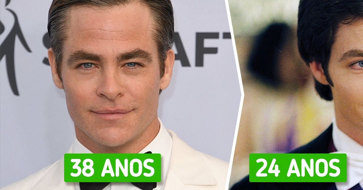 18 Homens famosos que ficam mais atraentes com o tempo 18 Homens famosos que ficam mais atraentes com o tempo