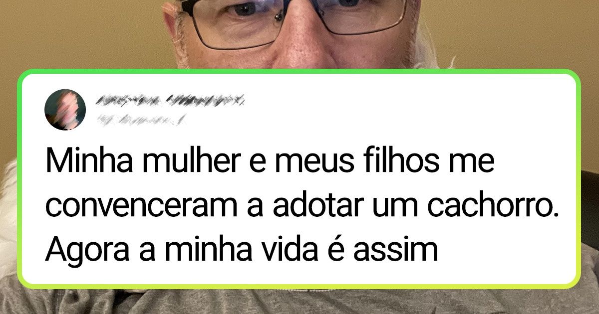 20+ Homens que não queriam animais de estimação, mas se arrependeram disso