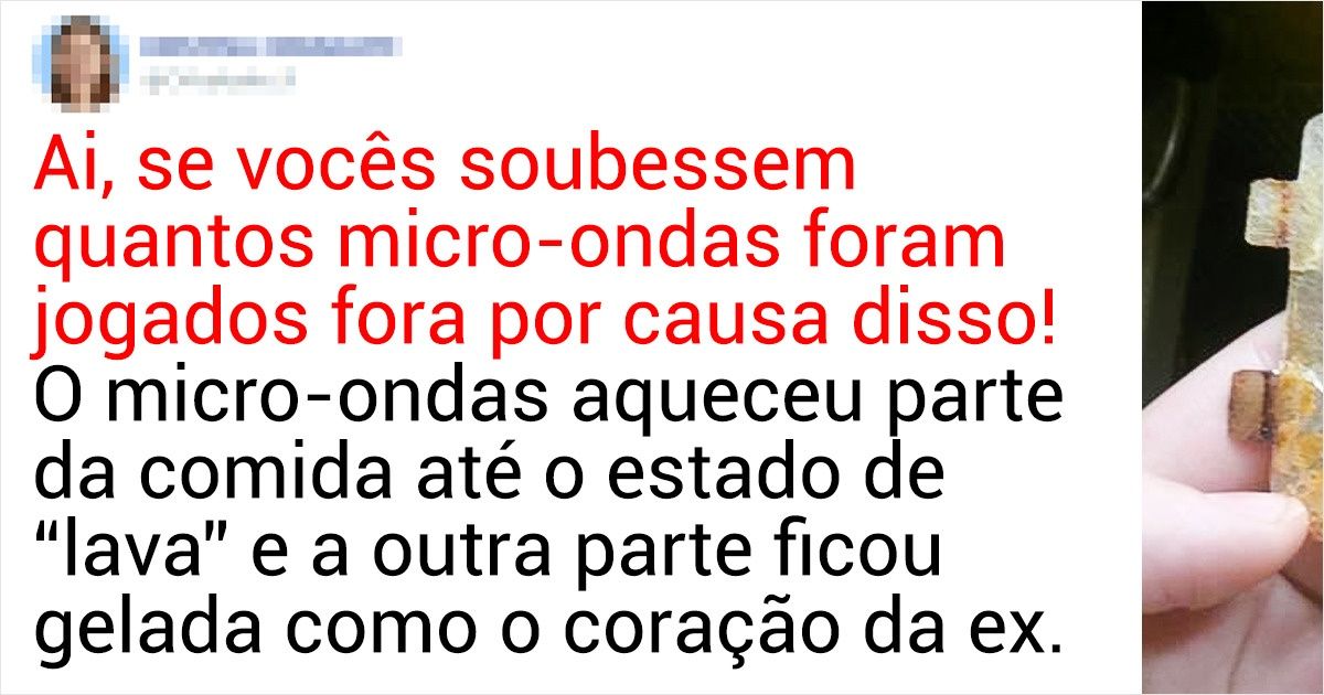 30+ Exemplos de como estamos danificando nossos eletrodomésticos sem saber 30+ Exemplos de como estamos danificando nossos eletrodomésticos sem saber