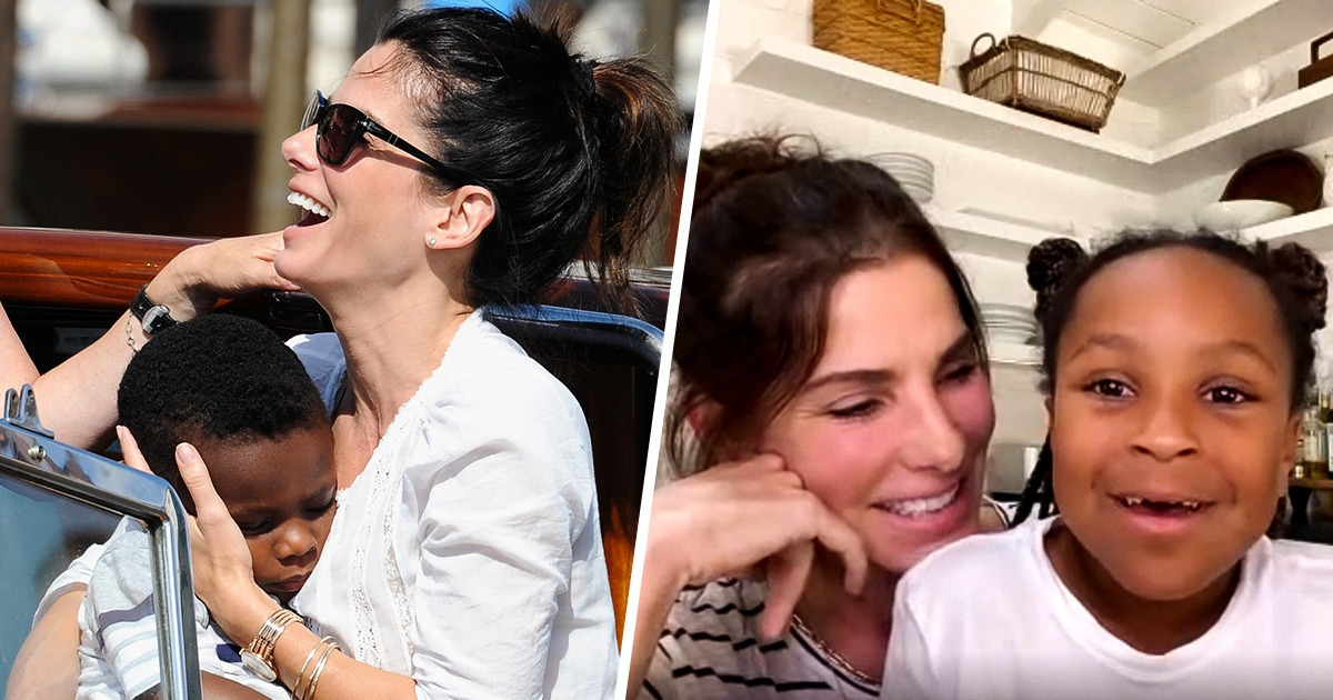 Sandra Bullock, um grande exemplo de como amor de mãe não conhece diferenças Sandra Bullock, um grande exemplo de como amor de mãe não conhece diferenças