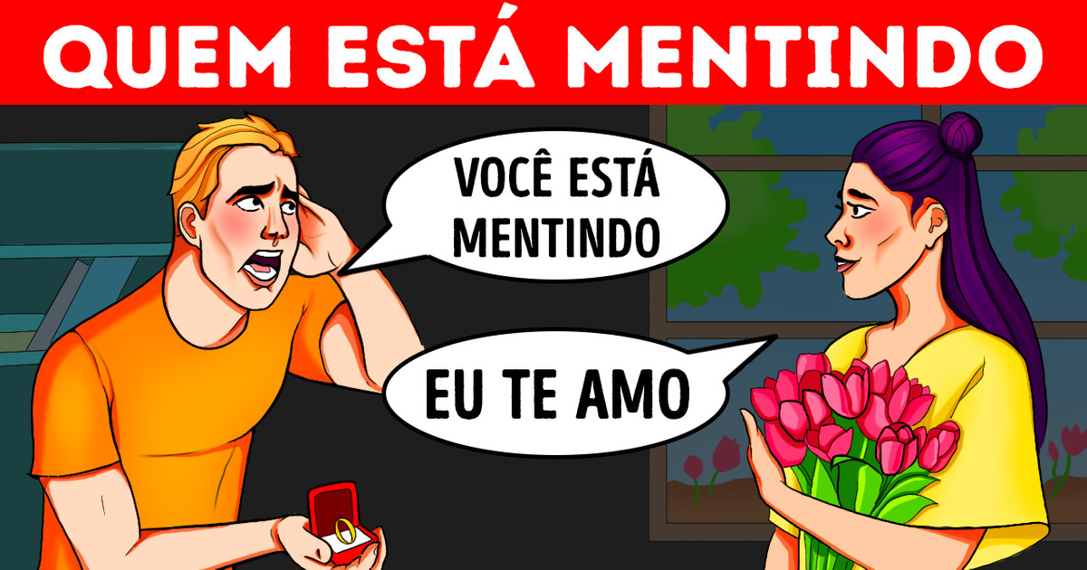 22 Enigmas para verificar se o seu cérebro funciona tão bem quanto o seu coração